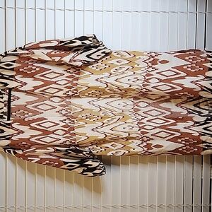 Evereve Tunic, fall colors sz large